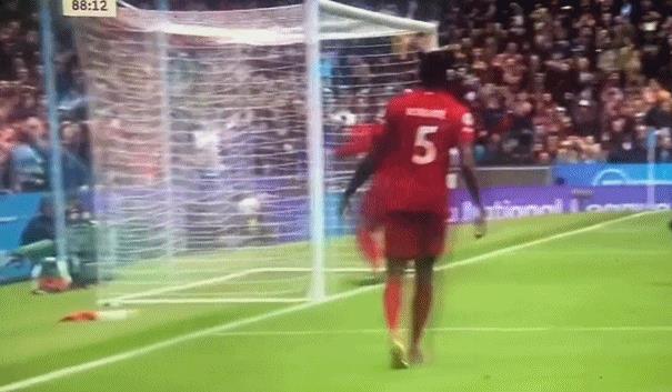 真！爱啊！丁丁助攻格拉利什后，激动三连跳