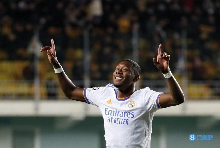 阿拉巴：本泽马每天都非常努力 阿扎尔一直在尽力帮助球队