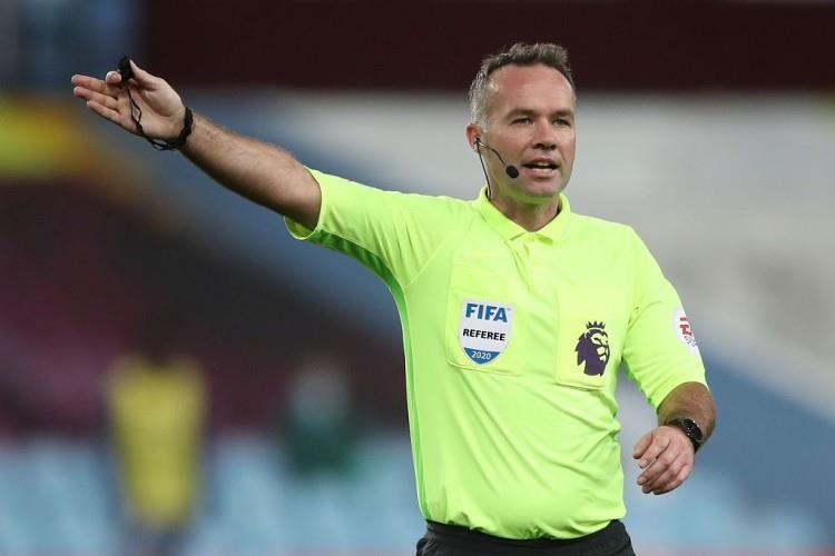 英超第30轮裁判安排：保罗-蒂尔尼执法利物浦VS阿森纳