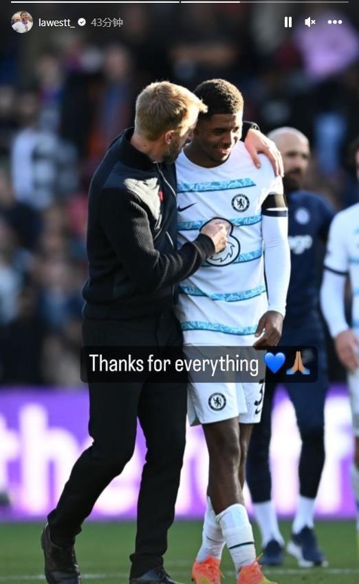 W-福法纳社媒晒合影告别主帅波特：感谢您所做的一切！