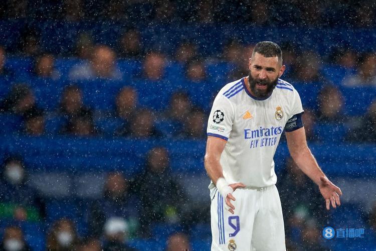 本泽马欧冠对阵英格兰球队已打进20球，仅次于梅西