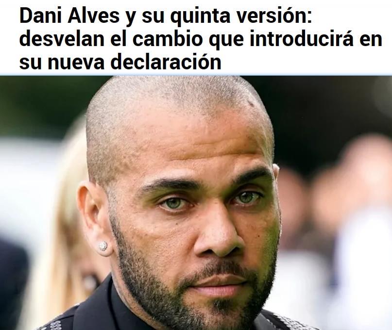 西媒：阿尔维斯将出庭用监控证清白 朋友称他们在卫生间待15分钟