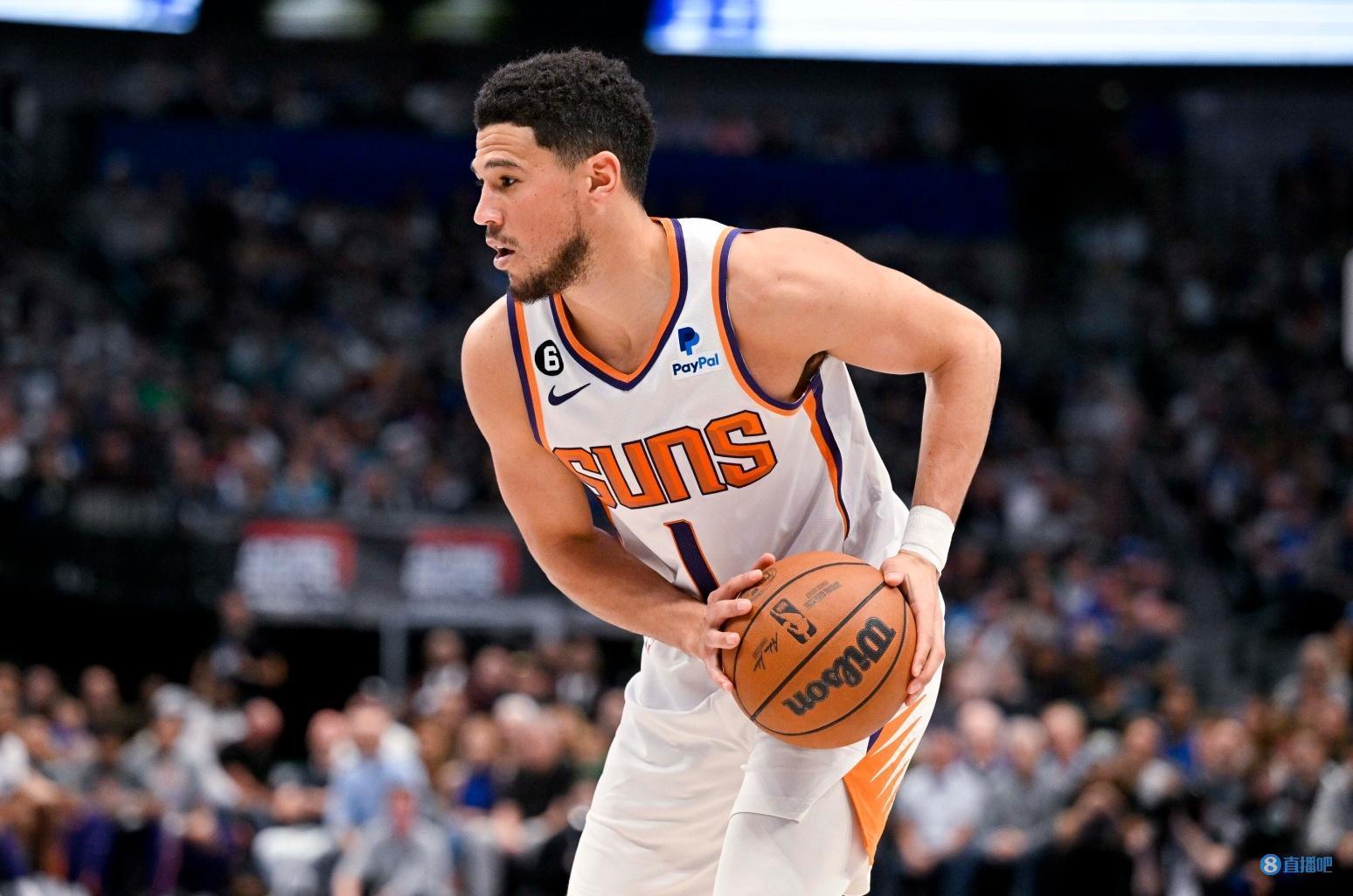 布克单节25分追平利拉德 97年后季后赛历史仅次于艾弗森