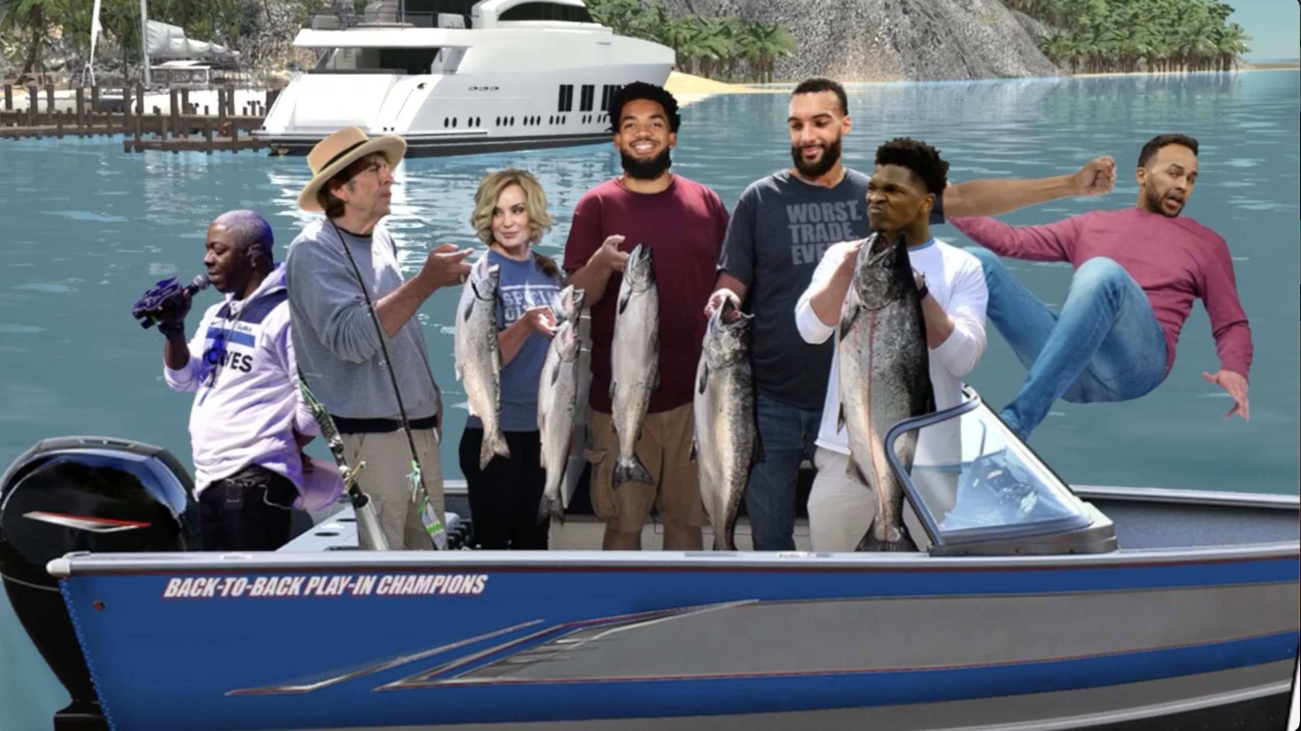 钓鱼大军再加两支球队！李凯尔：谁TM推了我一下？