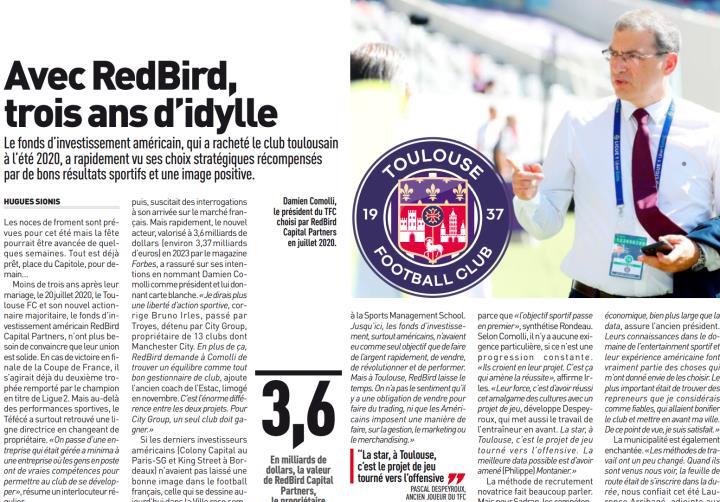 队报专栏：红鸟集团与图卢兹，浪漫的3年纪念