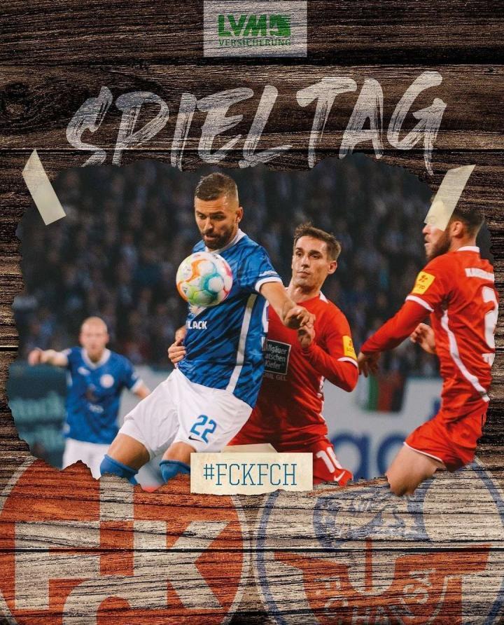 今天19:00，罗斯托克客战凯泽斯劳滕！[敲木鱼...