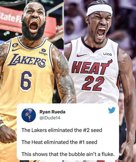 ESPN转发网友评论：黑七黑八证明泡泡园区不是侥幸 事实？
