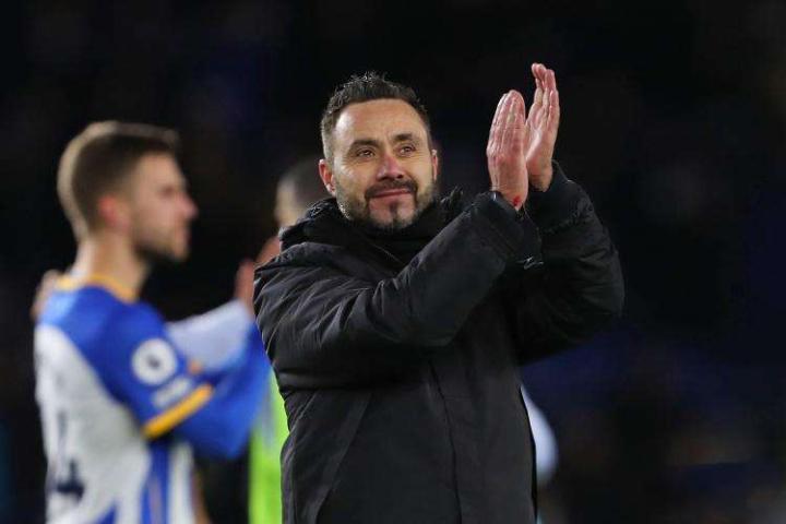 布莱顿在刚刚结束的英超第34轮6-0击败狼队，赛...