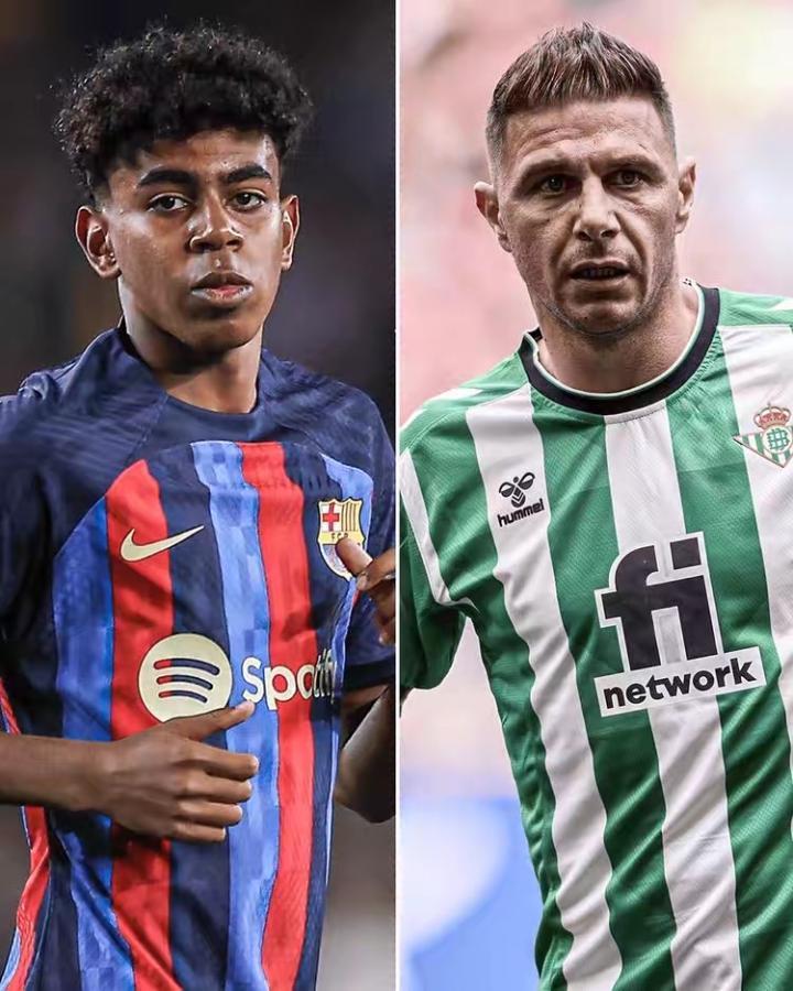 亚马尔（15岁）和华金（41岁）创下本赛季西甲最...