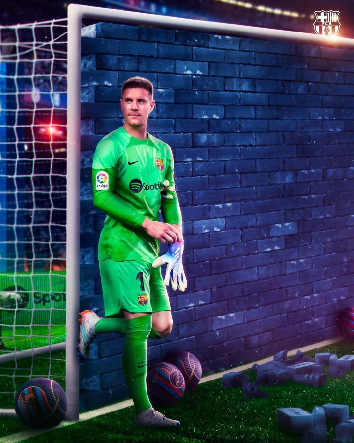 巴萨门将特尔施特根本赛季西甲已收获24次零封