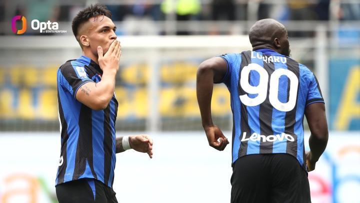 劳塔罗连续三个赛季意甲进球15