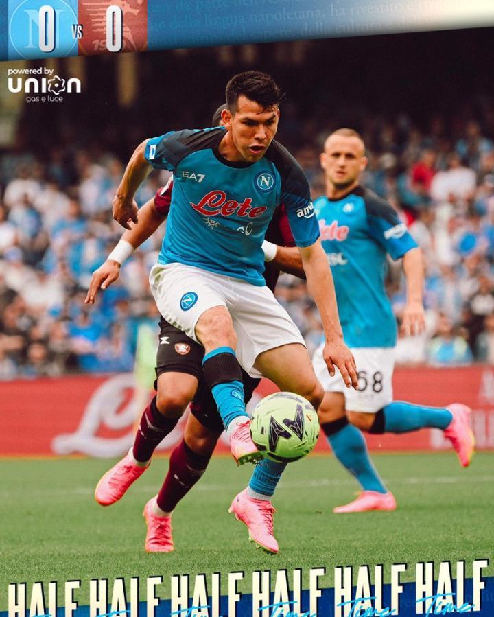 半场战报 | 我们上半场占据主动，奥斯梅恩和安古...