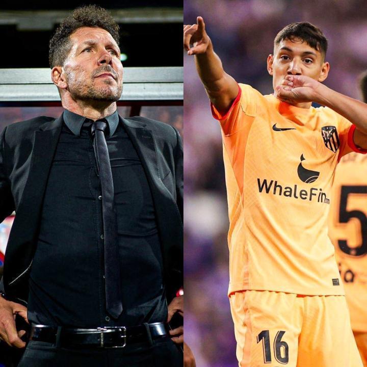 西蒙尼：现在的莫利纳是我们想要从乌迪内斯那里买到...