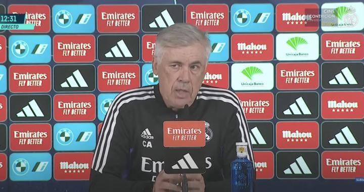 安切洛蒂：莫德里奇有好消息，他能赶上周六的比赛