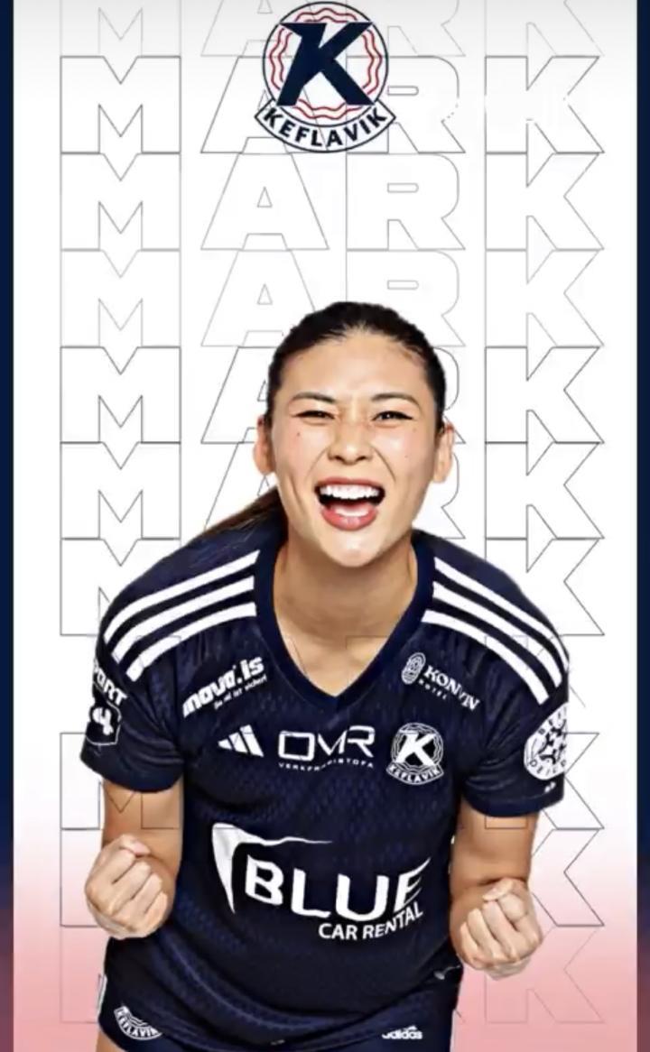 涂琳俪赛季首球｜在今日结束的冰岛女超联赛中，凯夫...