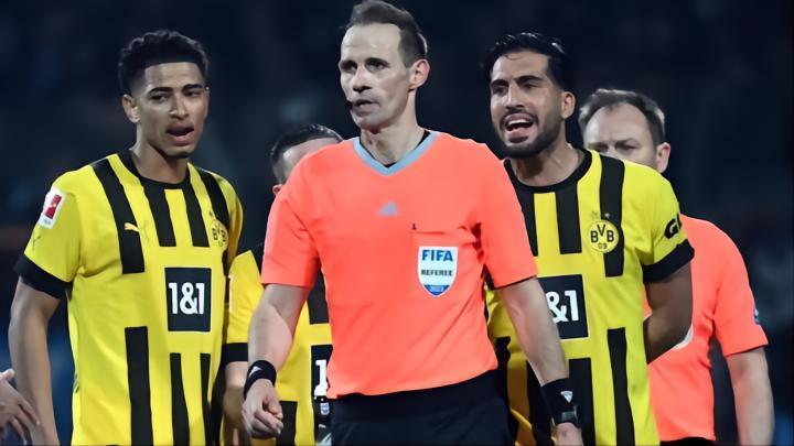 事态严重，多特蒙德当值主裁赛后受到了死亡威胁