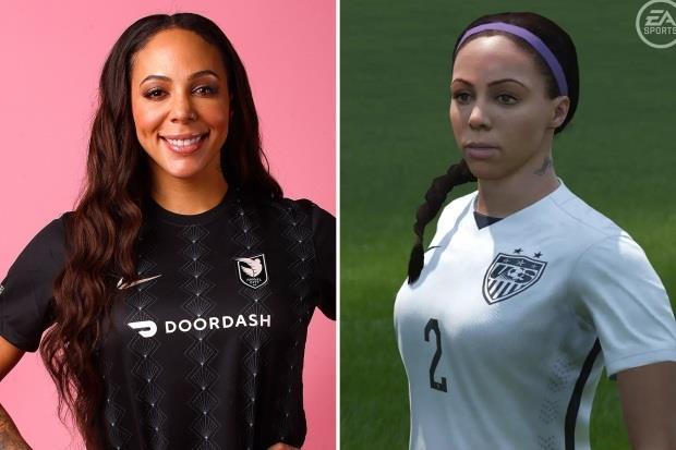 女足球员对自己在FIFA23的形象不满，要求缩小她的胸部