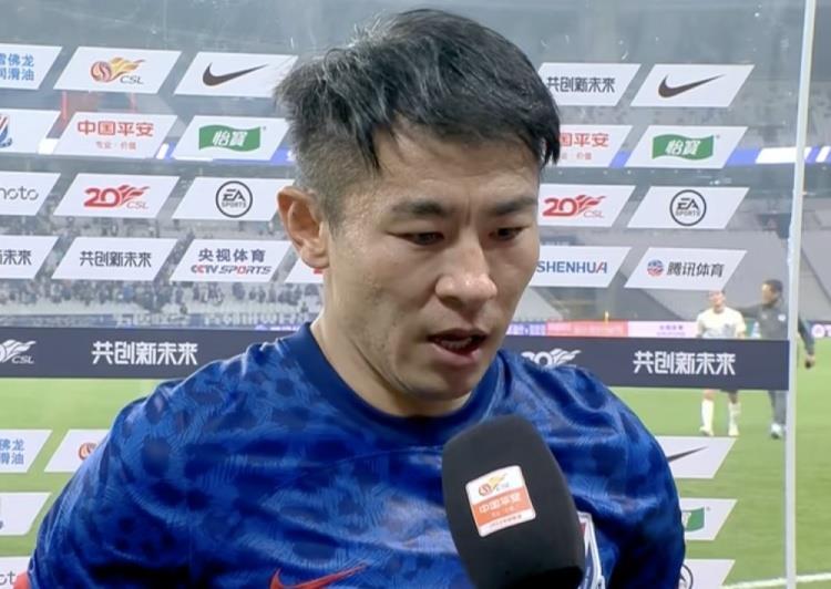 于汉超：小时候曾梦想效力大连队 连场进球是全队功劳