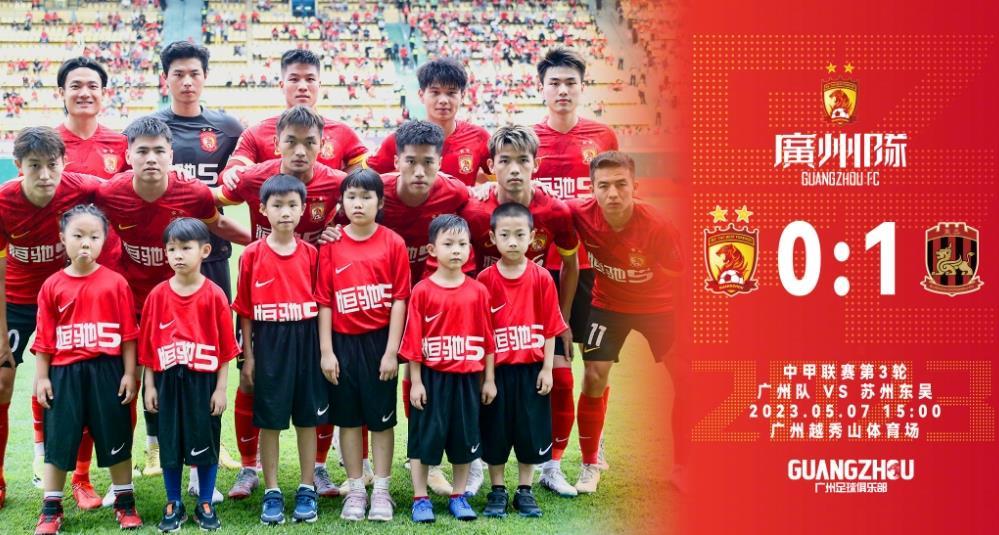 中甲-杨浩失良机徐春庆破门 广州0-1苏州东吴三轮不胜