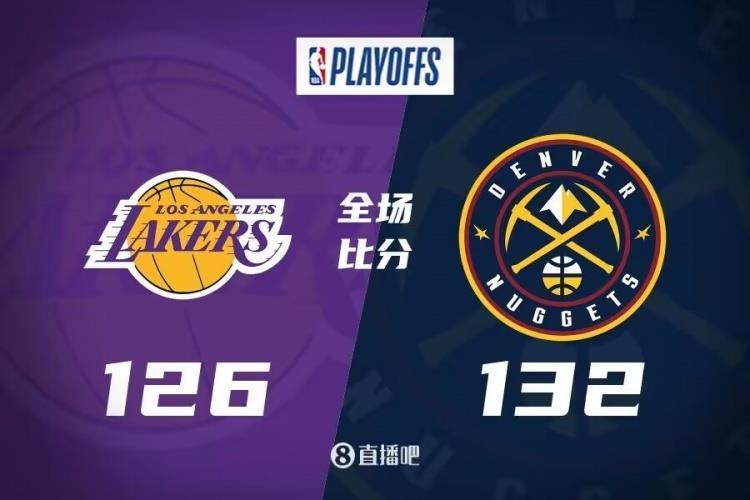 约基奇34 21 14 浓眉40 10 詹姆斯26 12 9 掘金取胜1-0湖人