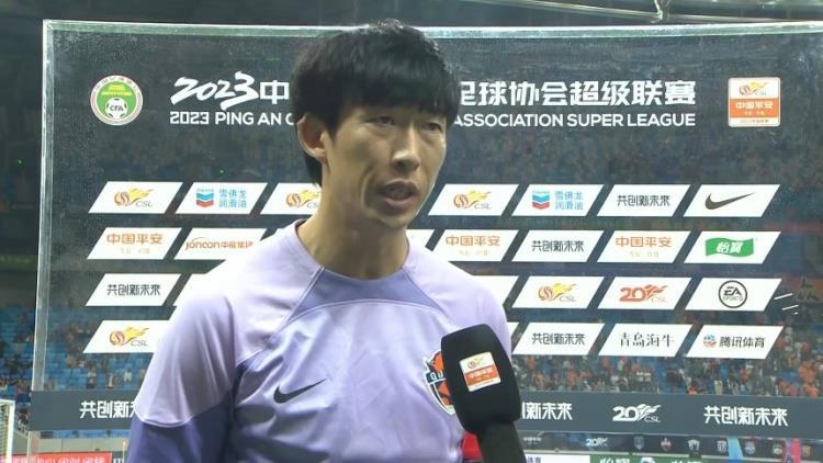 牟鹏飞：上半场踢得不错2-0领先，注意力不集中被连扳两球很遗憾
