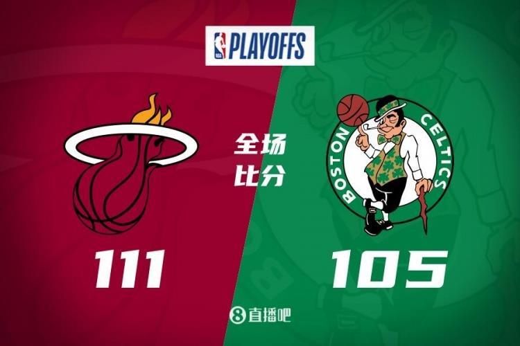 巴特勒27 8 6 阿德巴约22 17 9 塔图姆34 13 8 热火2-0绿军