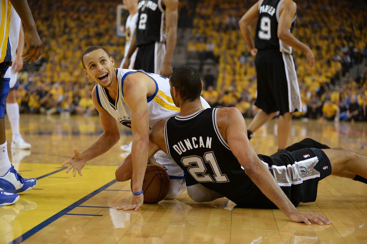 生涯对库里胜率最高20人：邓肯领跑 小卡现役第一&KD科比一哥上榜