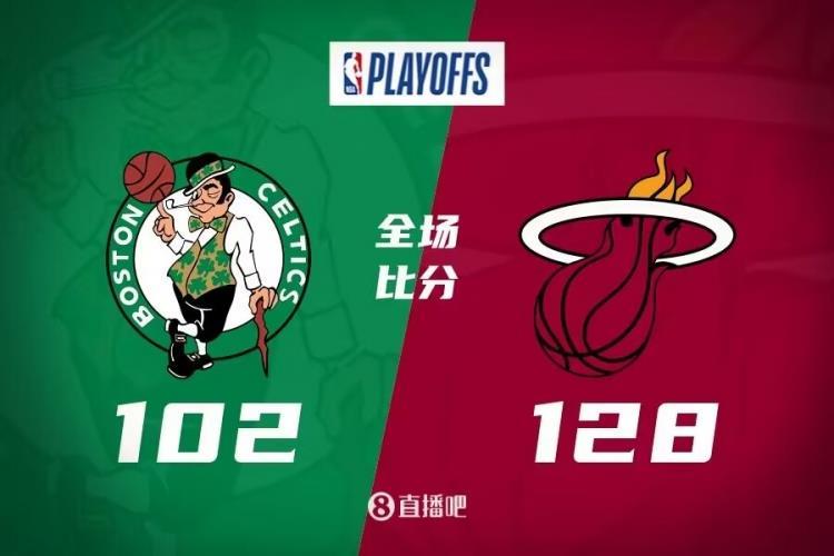 巴特勒16 8 6 文森特29分 塔图姆14 10 热火大胜3-0绿军