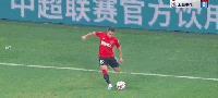 半场：成都1-1申花，刘涛头球破僵，马莱莱替补登场3分钟破门
