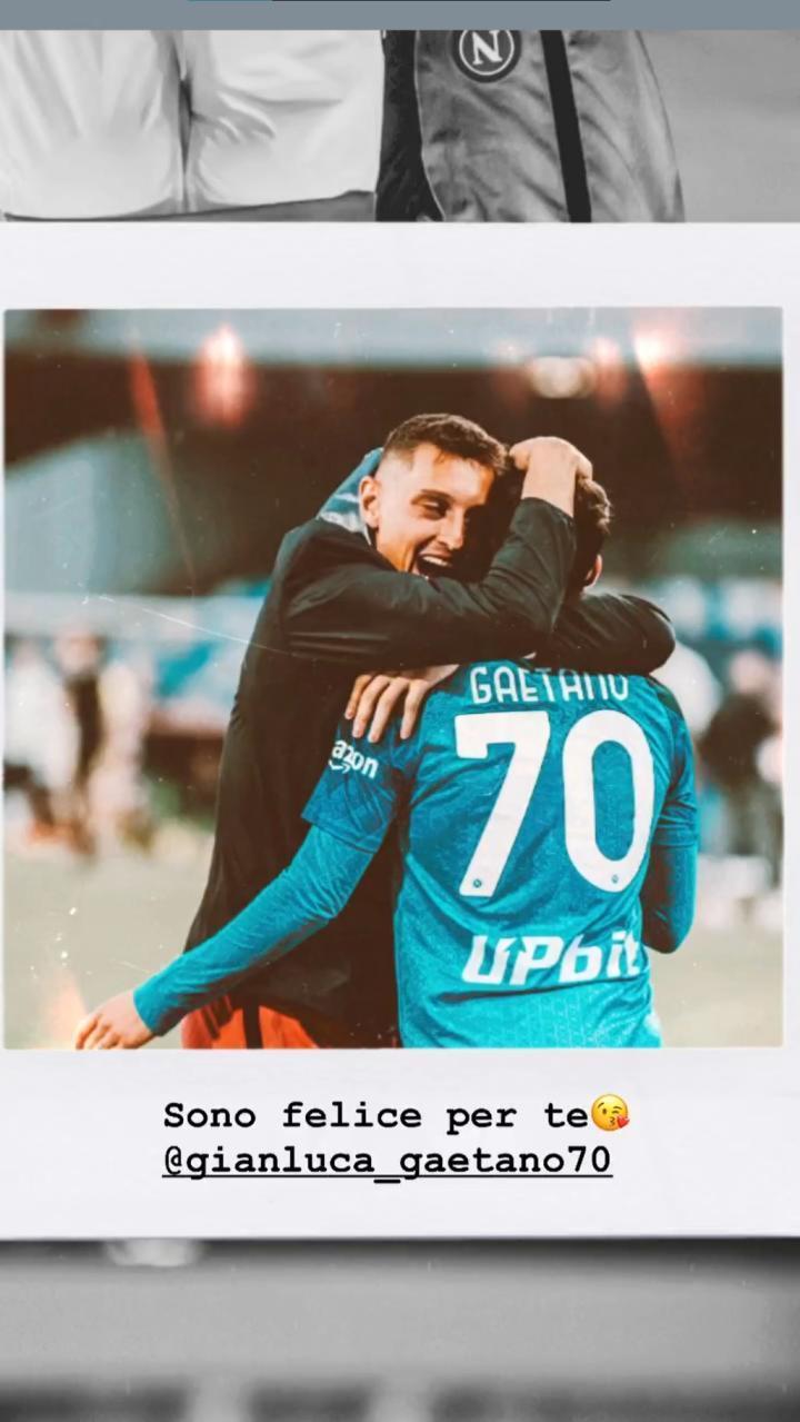 爱的鼓励 |  我那青训培养的小将加埃塔诺在与国