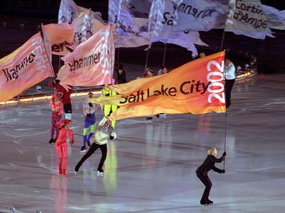 第19届冬奥会在美国盐湖城开幕