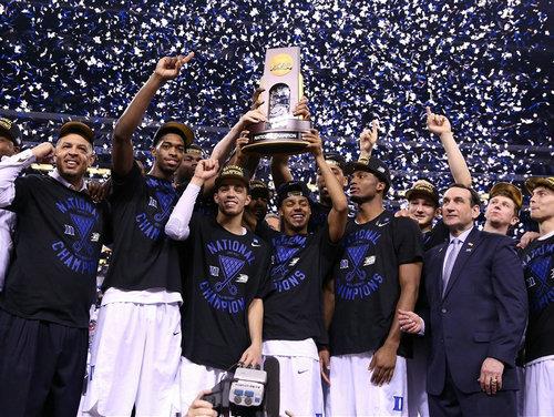 杜克大学力夺NCAA校史第5冠