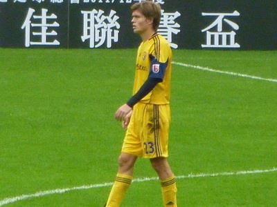 香港足球运动员詹姆斯·麦基出生