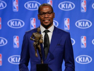 杜兰特当选NBA常规赛MVP