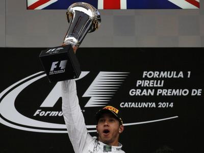 汉密尔顿夺F1西班牙站冠军