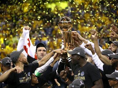 勇士3年2夺NBA总冠军