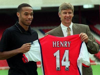 阿森纳1050万英镑签下亨利