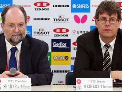 托马斯·维克特出任国际乒联主席
