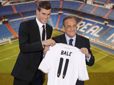 贝尔天价9100万欧元加盟皇马