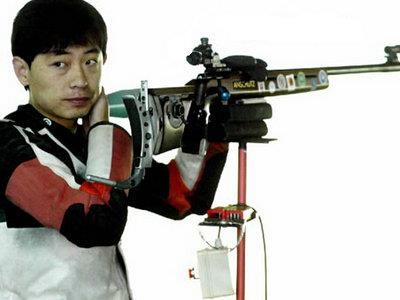 中国射击运动员蔡亚林出生