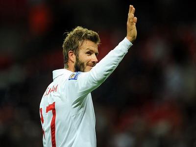 贝克汉姆最后次代表英格兰队出战