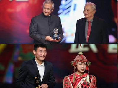 中超颁奖礼 埃尔克森MVP曼萨诺最佳主帅