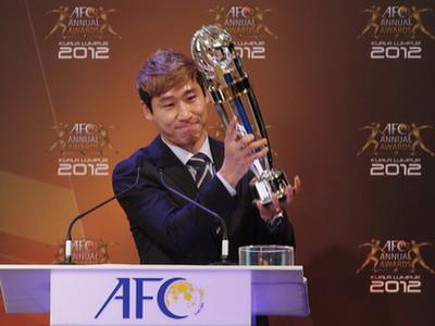 李根镐获亚洲足球先生