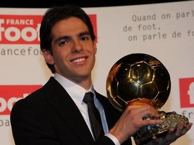 卡卡荣膺2007年金球奖