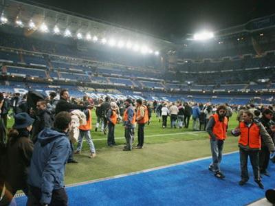 炸弹威胁致西甲皇马比赛被迫中止