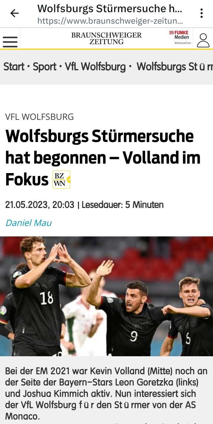 Braunschweiger Zeitung消息