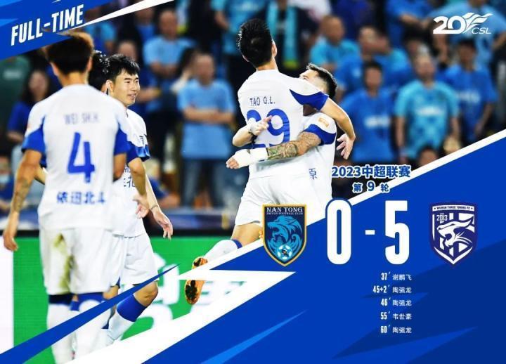 土炮发威！4战10人轰13球！陶强龙帽子戏法，王子铭双响