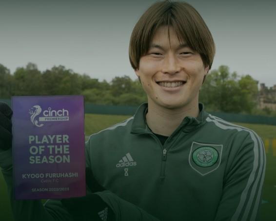 22/23赛季苏超最佳球员：凯尔特人前锋古桥亨梧