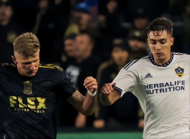 洛杉矶FC0-2洛杉矶银河，普伊奇失点后破门，博伊德建功