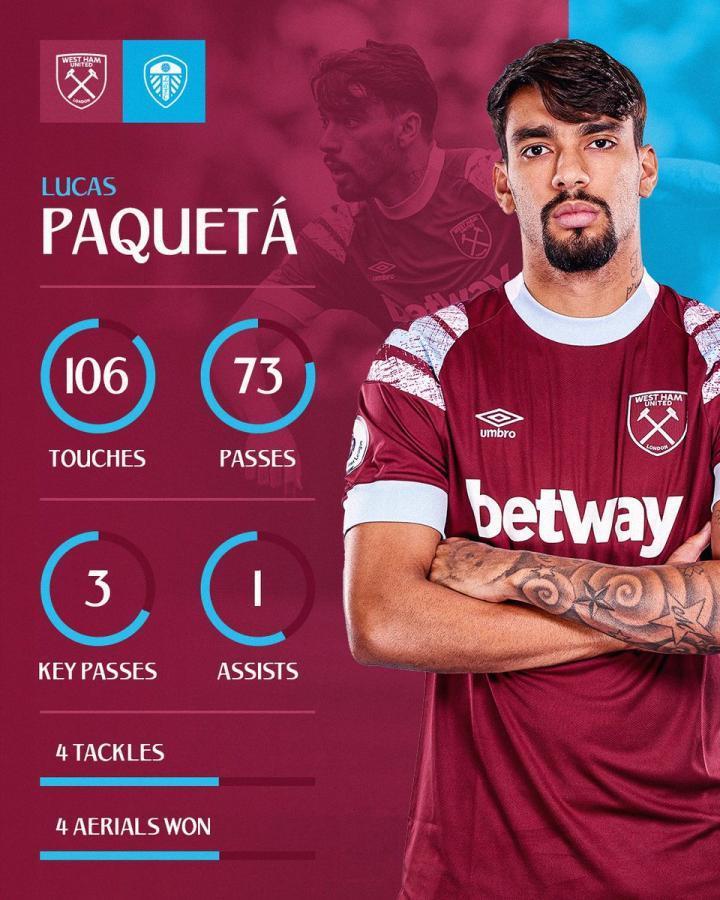 每一脚触球都流动着美丽与绚烂????帕奎塔vs利兹